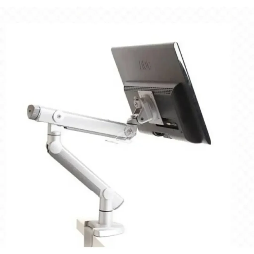 32~49吋漂浮式重型螢幕支架|升降桌外銷款
