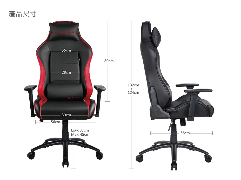 億嵐家具《瘋椅》熱銷款 情人節 鐵修羅 精選系列【Alphaeon】S1-競速黑 電腦椅 電競椅 人體工學椅--6