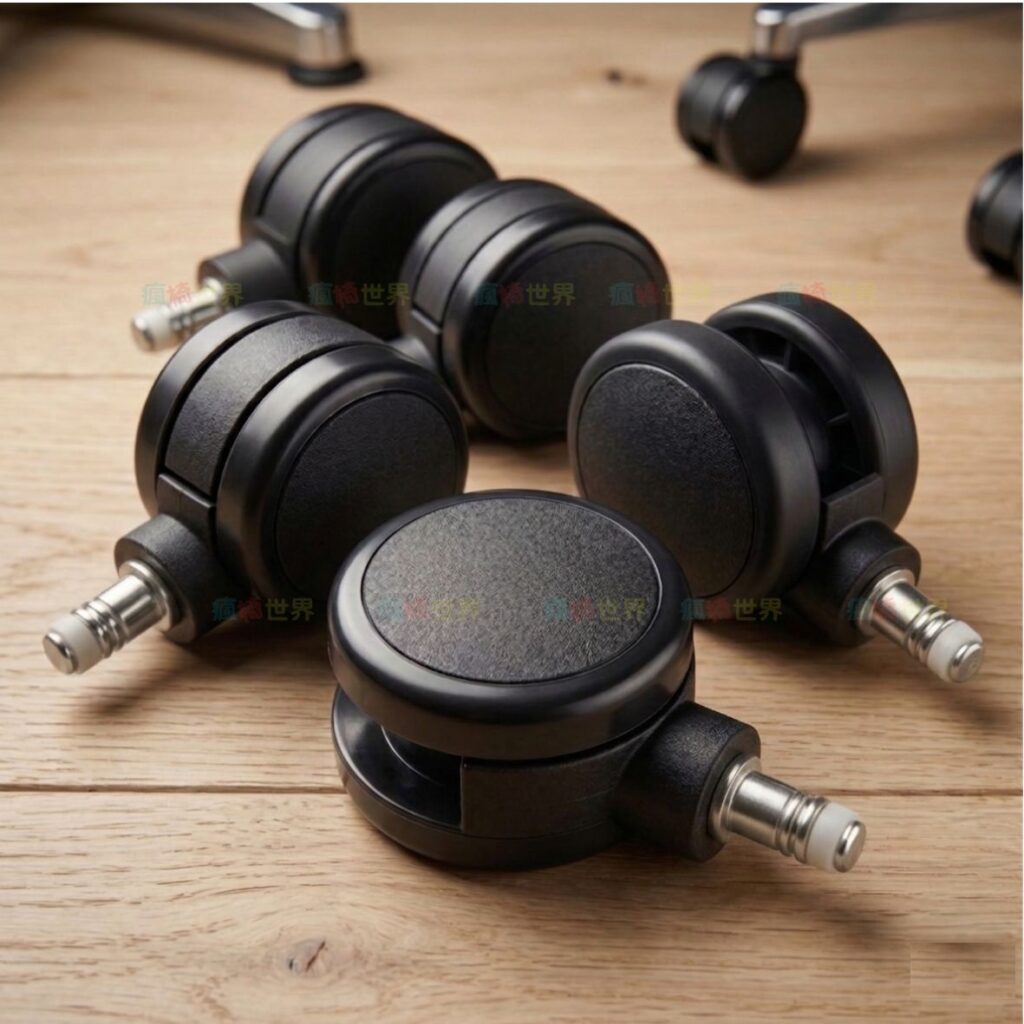 哈根雙背椅專用 PU椅輪(DIY)