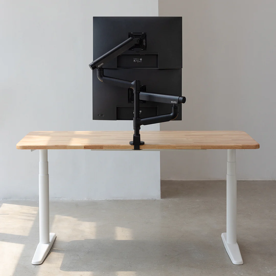 COFO 無重力螢幕懸臂・Eda(上下臂)在桌上背面