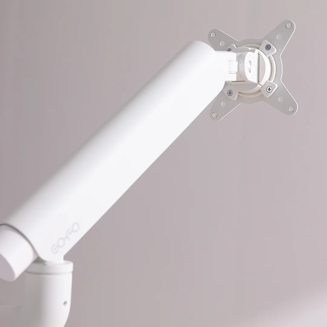 COFO 無重力螢幕懸臂・Eda(上下臂)白色