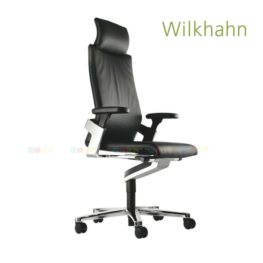 德國 Wilkhahn ON Chair 175/71首創3D傾仰功能 高背牛皮椅