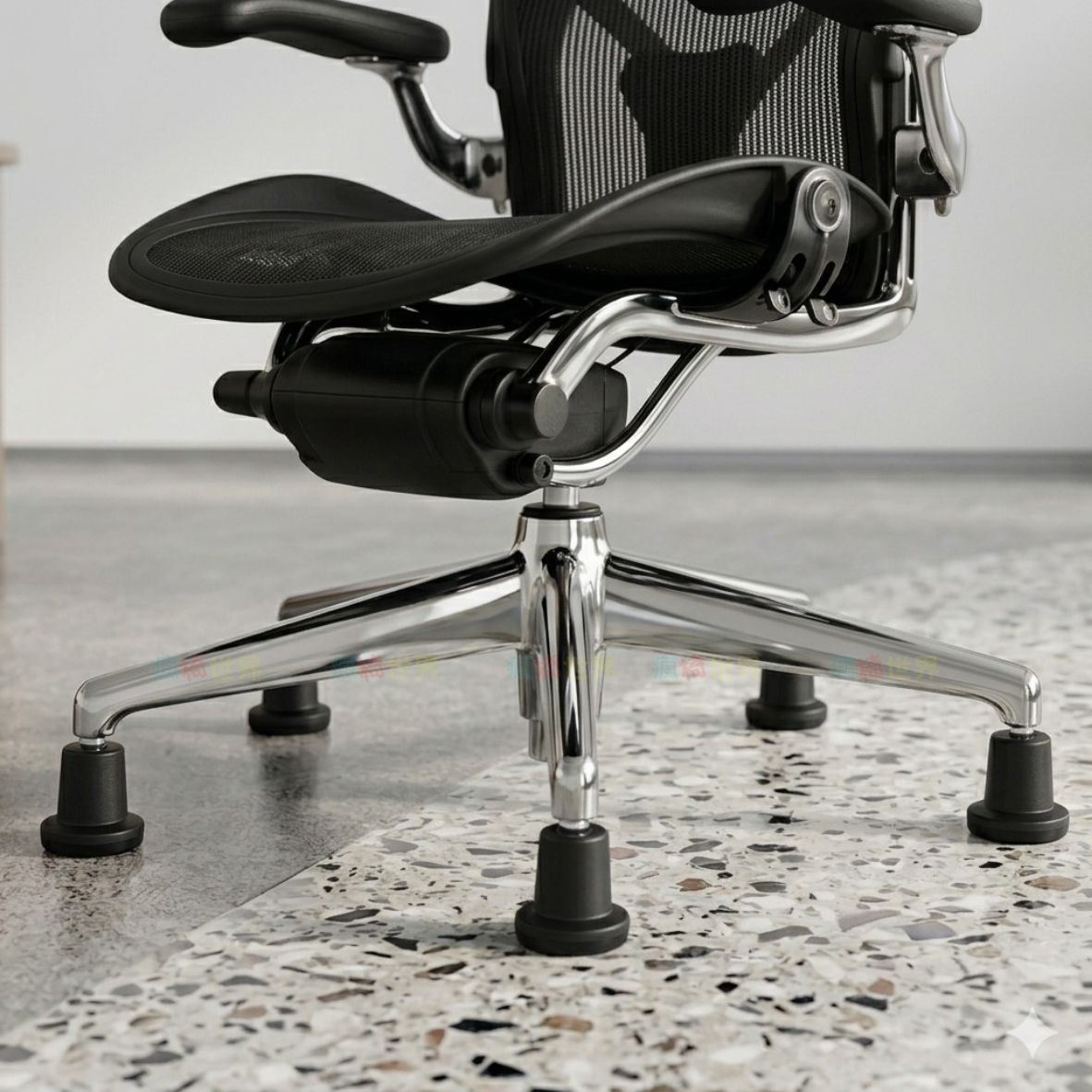 人體工學椅專用固定腳一組5顆 固定腳墊 ( DIY ):圖片 3